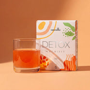 Magrifit Detox di Naturadika, confezione da 20 stick con bicchiere di bevanda drenante