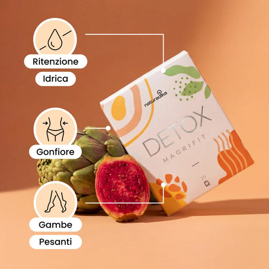 Magrifit Detox contro la ritenzione idrica, il gonfiore e le gambe pesanti