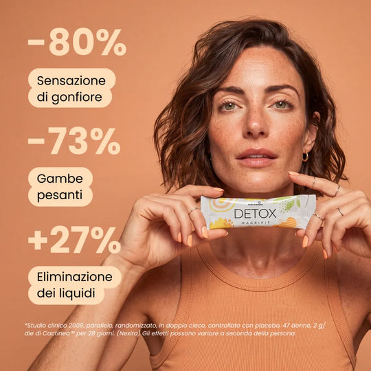 Risultati dello studio clinico con Cactinea: meno gonfiore e gambe pesanti