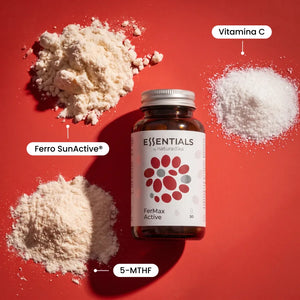 Ferro SunActive, vitamina C e 5-MTHF, gli ingredienti di FerMax Active