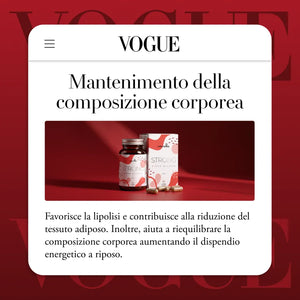 Piper Nigrum Strong su Vogue: mantenimento della composizione corporea