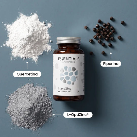 Attivi di SupraZinc Advanced: quercetina, L-OptiZinc® e piperina