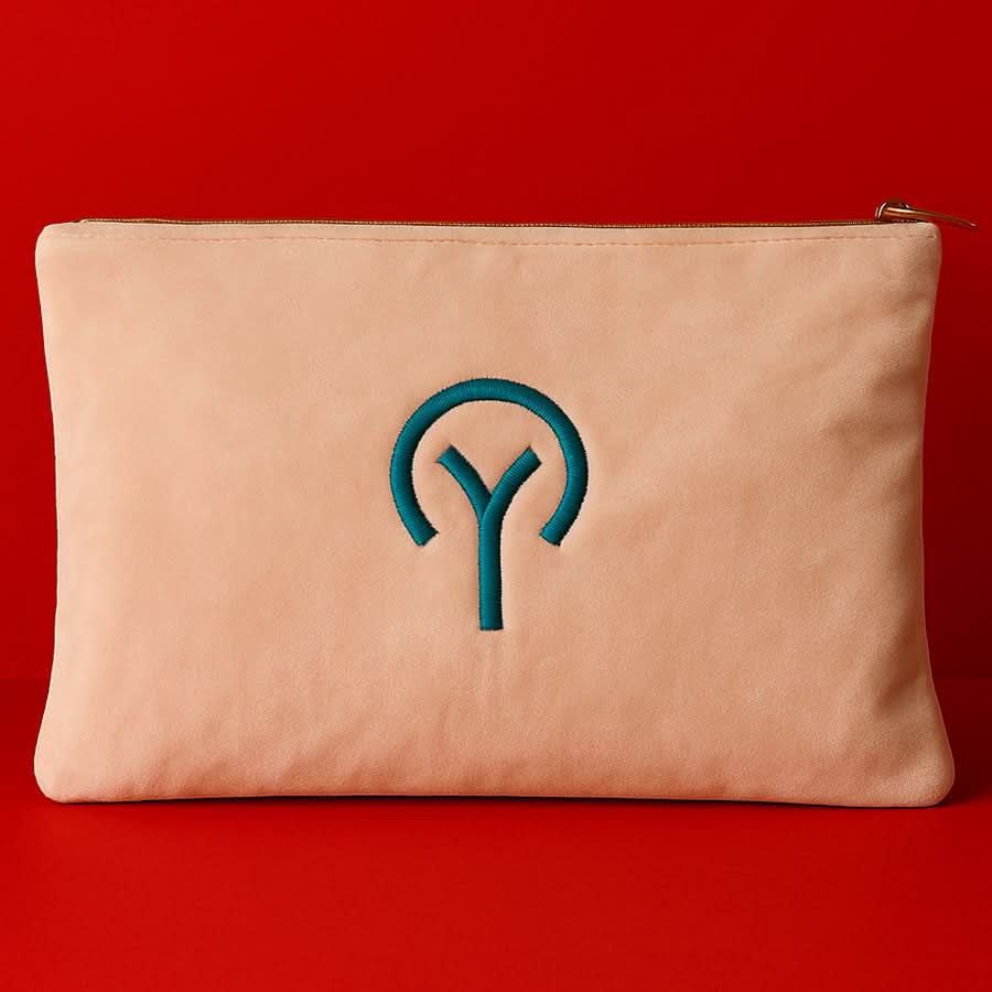 Pochette in velluto